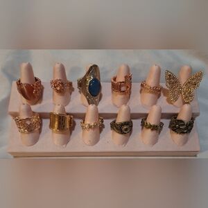Paparazzi Women's Rings Butterflies Mixed Colors Lot of 12